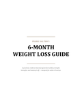 Frank Dalton's 6-Month Weight Loss Guide — cover