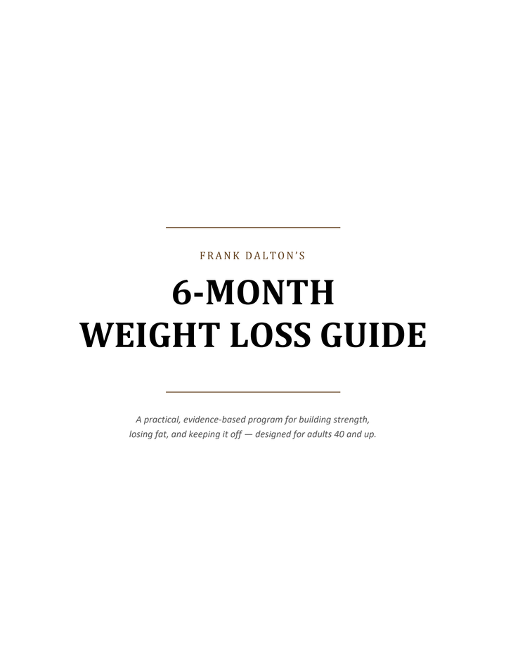 Frank Dalton's 6-Month Weight Loss Guide — cover