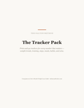 The Tracker Pack — printable weight-loss trackers by The Dalton Method (cover)
