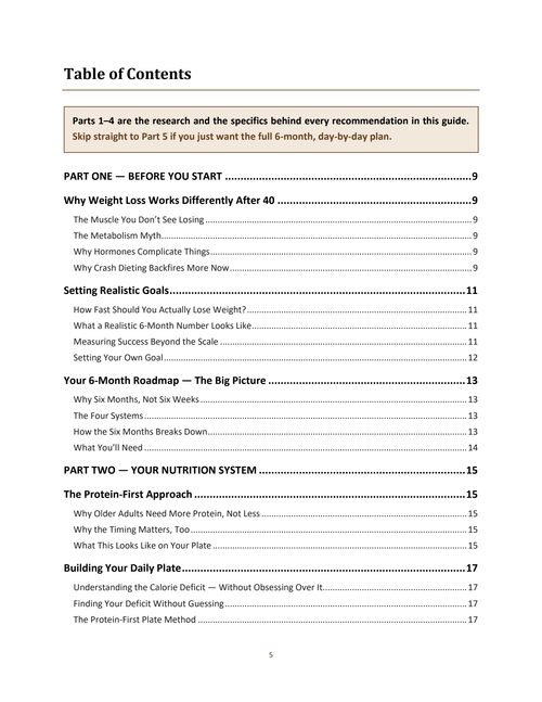 Look inside: full table of contents — 18 chapters across 5 parts